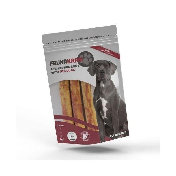 Faunakram Protein tyggepind m. And 300 g.